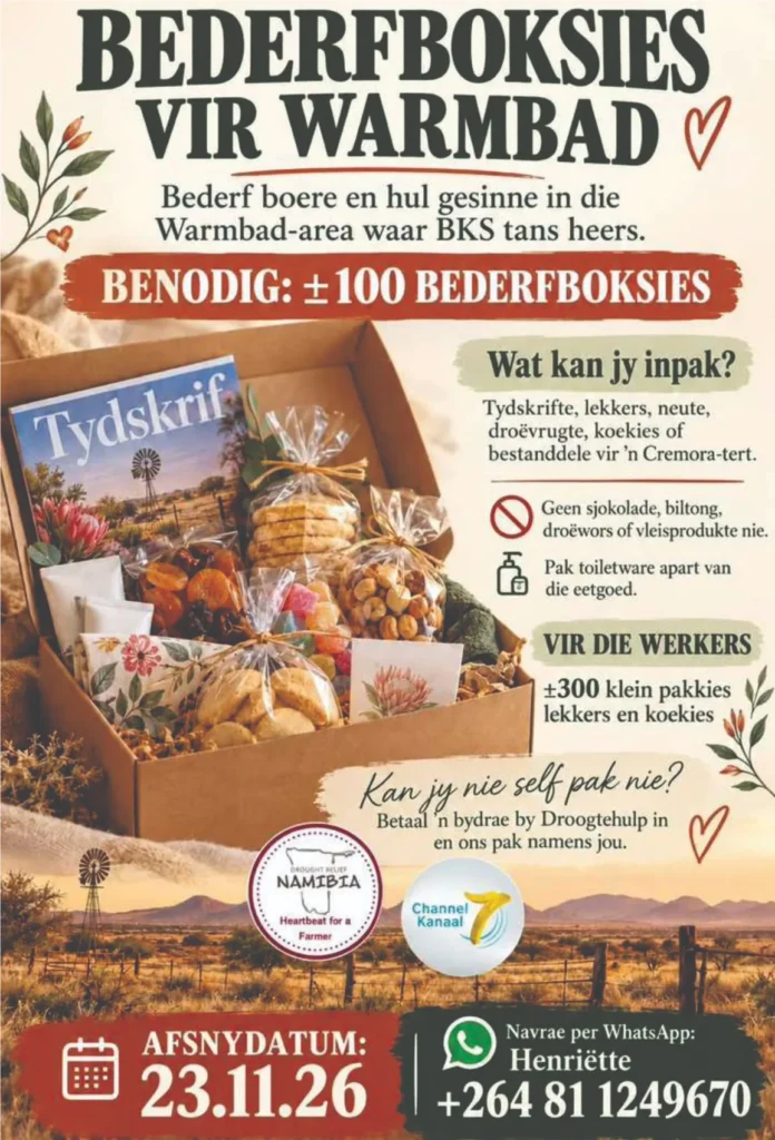 Bederfboksies vir Warmbad